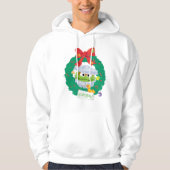 Sesamstraat | Oscar de Grouch Wreath Hoodie (Voorkant)