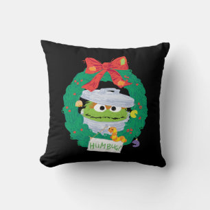 Sesamstraat Oscar de Grouch Wreath Kussen