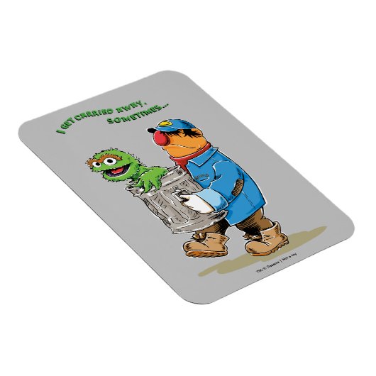 Sesamstraat | Oscar en Bruno, het Man afval Magneet (Rechterzijde)