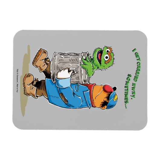 Sesamstraat | Oscar en Bruno, het Man afval Magneet (Horizontaal)