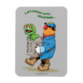 Sesamstraat | Oscar en Bruno, het Man afval Magneet (Verticaal)