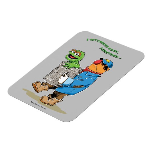 Sesamstraat | Oscar en Bruno, het Man afval Magneet (Linkerzijde)