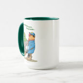 Sesamstraat | Oscar en Bruno, het Man afval Mok (Voorkant links)