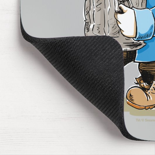 Sesamstraat | Oscar en Bruno, het Man afval Muismat (Hoek)