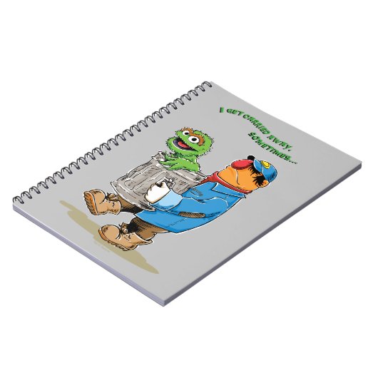 Sesamstraat | Oscar en Bruno, het Man afval Notitieboek (Linkerzijde)