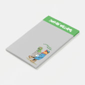 Sesamstraat | Oscar en Bruno, het Man afval Post-it® Notes (Schuin)