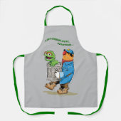 Sesamstraat | Oscar en Bruno, het Man afval Schort (Voorkant)