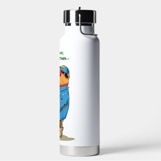 Sesamstraat | Oscar en Bruno, het Man afval Waterfles (Links)