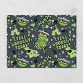 Sesamstraat | Oscar het Grouch Phrase Pattern Briefkaart (Voorkant)