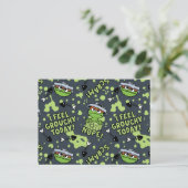 Sesamstraat | Oscar het Grouch Phrase Pattern Briefkaart (Staand voorkant)