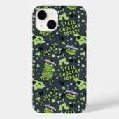 Sesamstraat | Oscar het Grouch Phrase Pattern Case-Mate iPhone Case (Achterkant)