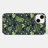 Sesamstraat | Oscar het Grouch Phrase Pattern Case-Mate iPhone Case (Achterkant (horizontaal))