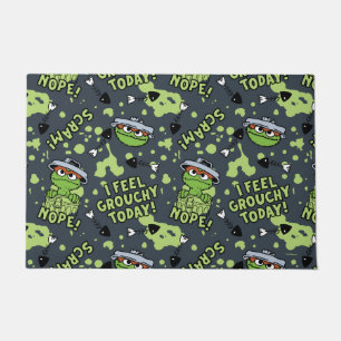 Sesamstraat Oscar het Grouch Phrase Pattern Deurmat