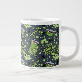 Sesamstraat | Oscar het Grouch Phrase Pattern Grote Koffiekop (Rechts)
