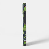 Sesamstraat | Oscar het Grouch Phrase Pattern iPhone Hoesje (Linkerkant)