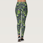 Sesamstraat | Oscar het Grouch Phrase Pattern Leggings (Achterkant)