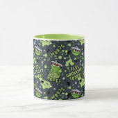 Sesamstraat | Oscar het Grouch Phrase Pattern Mok (Midden)