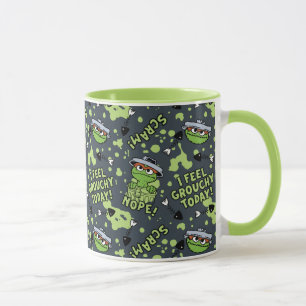 Sesamstraat   Oscar het Grouch Phrase Pattern Mok
