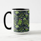 Sesamstraat | Oscar het Grouch Phrase Pattern Mok (Links)