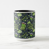 Sesamstraat | Oscar het Grouch Phrase Pattern Mok (Midden)