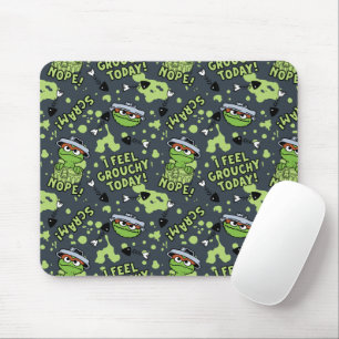 Sesamstraat   Oscar het Grouch Phrase Pattern Muismat