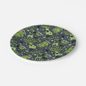 Sesamstraat | Oscar het Grouch Phrase Pattern Papieren Bordje (Gekanteld)