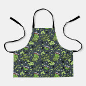 Sesamstraat | Oscar het Grouch Phrase Pattern Schort (Voorkant)