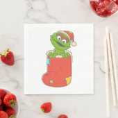 Sesamstraat |  Oscar in Stocking Servet (Insitu)