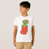 Sesamstraat |  Oscar in Stocking T-shirt (Voorkant volledig)