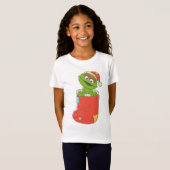Sesamstraat | Oscar in Stocking T-shirt (Voorkant volledig)