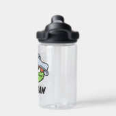 Sesamstraat | Oscar | Jouw namen toevoegen Waterfles (Achterkant)