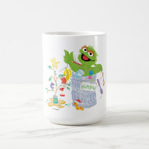 Sesamstraat   Oscar - kerstboom Koffiemok