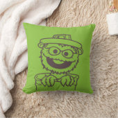 Sesamstraat | Oscar the Grouch Bright Kussen (Deken)