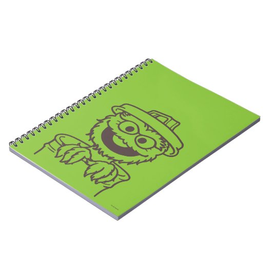 Sesamstraat | Oscar the Grouch Bright Notitieboek (Linkerzijde)