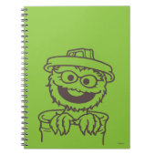 Sesamstraat | Oscar the Grouch Bright Notitieboek (Voorkant)