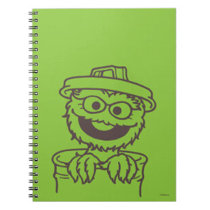 Sesamstraat   Oscar the Grouch Bright Notitieboek