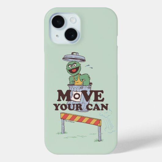 Sesamstraat | Oscar the Grouch Verplaats je blik Case-Mate iPhone Case (Achterkant)