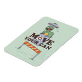 Sesamstraat | Oscar the Grouch Verplaats je blik Magneet (Linkerzijde)