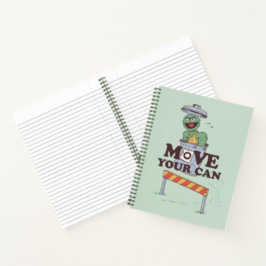 Sesamstraat | Oscar the Grouch Verplaats je blik Notitieboek (Binnen)