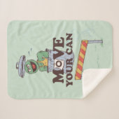 Sesamstraat | Oscar the Grouch Verplaats je blik Sherpa Deken (Voorkant (horizontaal))