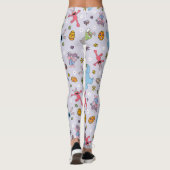 Sesamstraat paashaas patroon leggings (Achterkant)