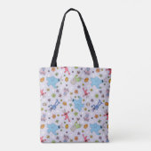 Sesamstraat paashaas patroon tote bag (Achterkant)