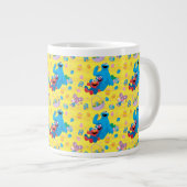 Sesamstraat Paasmandpatroon Grote Koffiekop (Voorkant rechts)