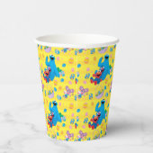 Sesamstraat Paasmandpatroon Papieren Bekers (Rechts)