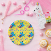 Sesamstraat Paasmandpatroon Papieren Bordje (Feest)