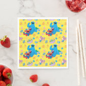 Sesamstraat Paasmandpatroon Servet (Insitu)