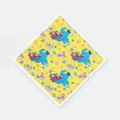 Sesamstraat Paasmandpatroon Servet (Hoek)