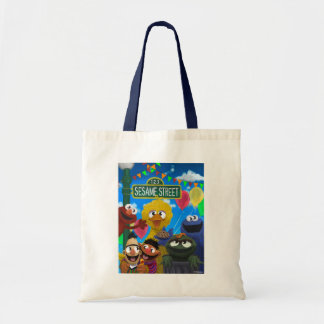 Sesamstraat personages | Feestscène Tote Bag