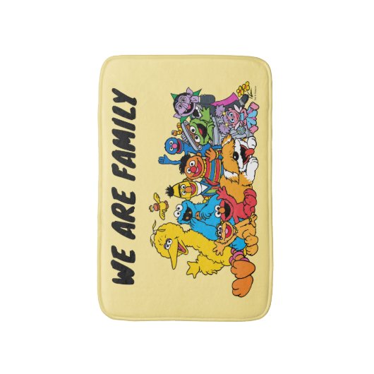 Sesamstraat | Portret Sesame Pals Group Badmat (Voorkant Verticaal)