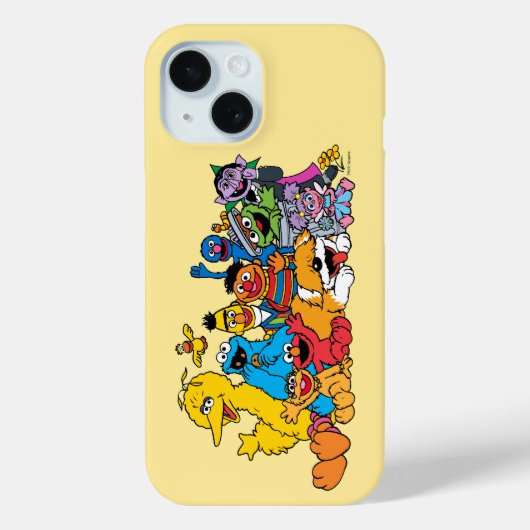 Sesamstraat | Portret Sesame Pals Group Case-Mate iPhone Case (Achterkant)